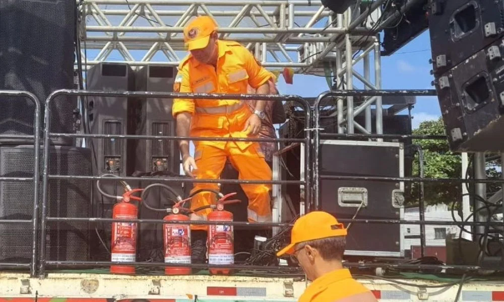 Bombeiros realizaram mais de 170 ações de fiscalização durante o Carnaval no RN