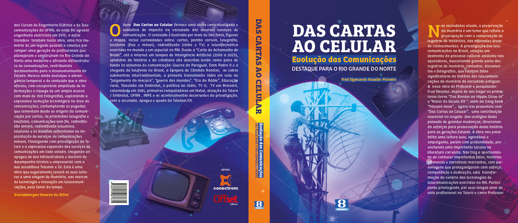 Professor da UFRN lança em Natal “Das Cartas ao Celular - Evolução das Comunicações”