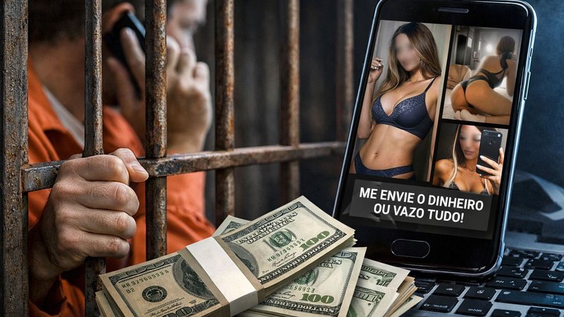 Extorsão: Preso em cadeia na Paraíba exige dinheiro e ameaça divulgar vídeos íntimos de potiguar