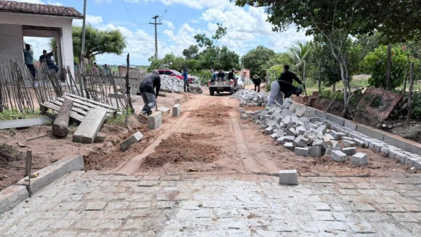 Obras de pavimentação iniciam em Tabatinga, zona rural de Macaíba