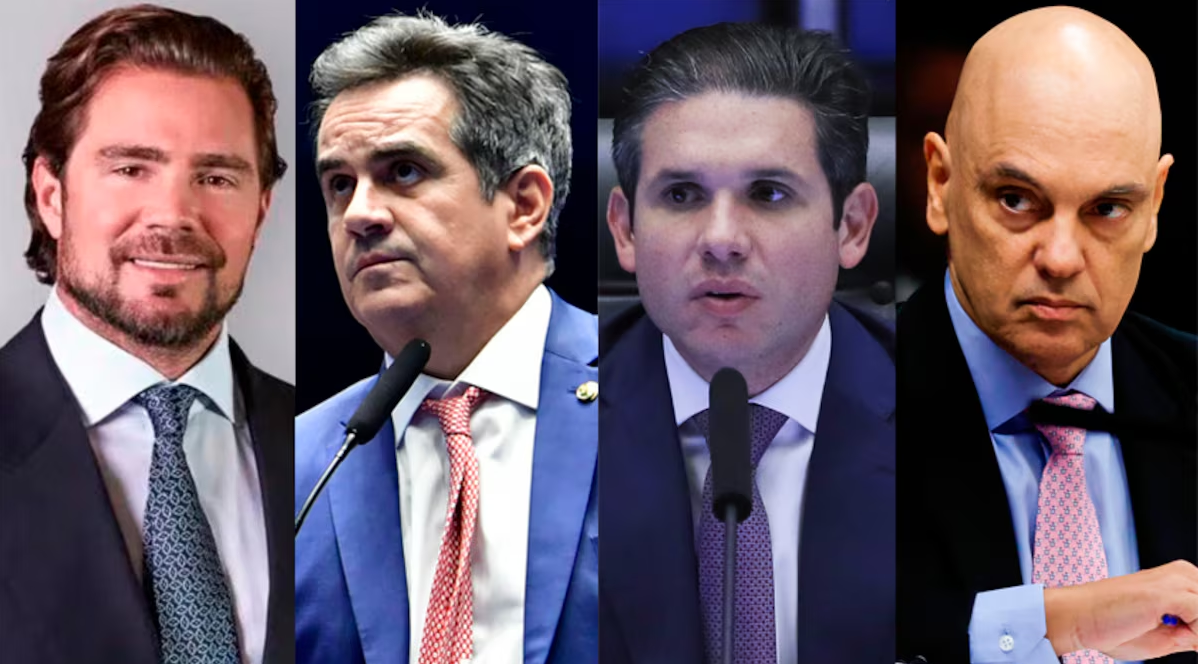 Mensagens indicam encontro de Vorcaro com Moraes, Hugo Motta e Ciro Nogueira