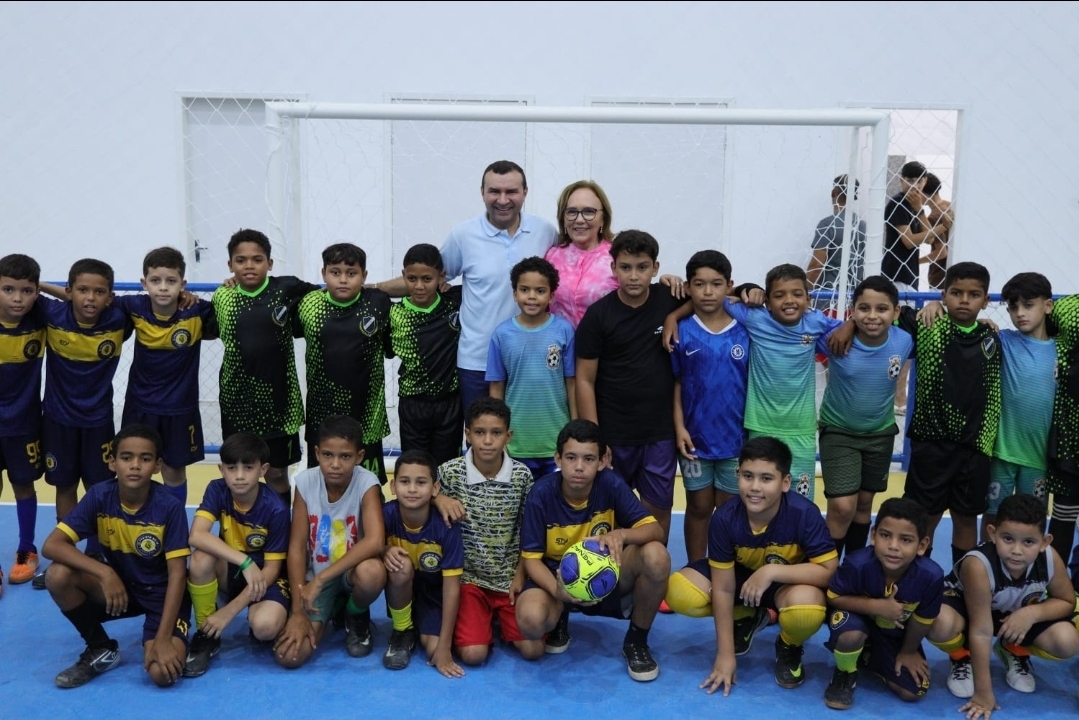 Macaíba inaugura maior ginásio poliesportivo do município no distrito de Cajazeiras