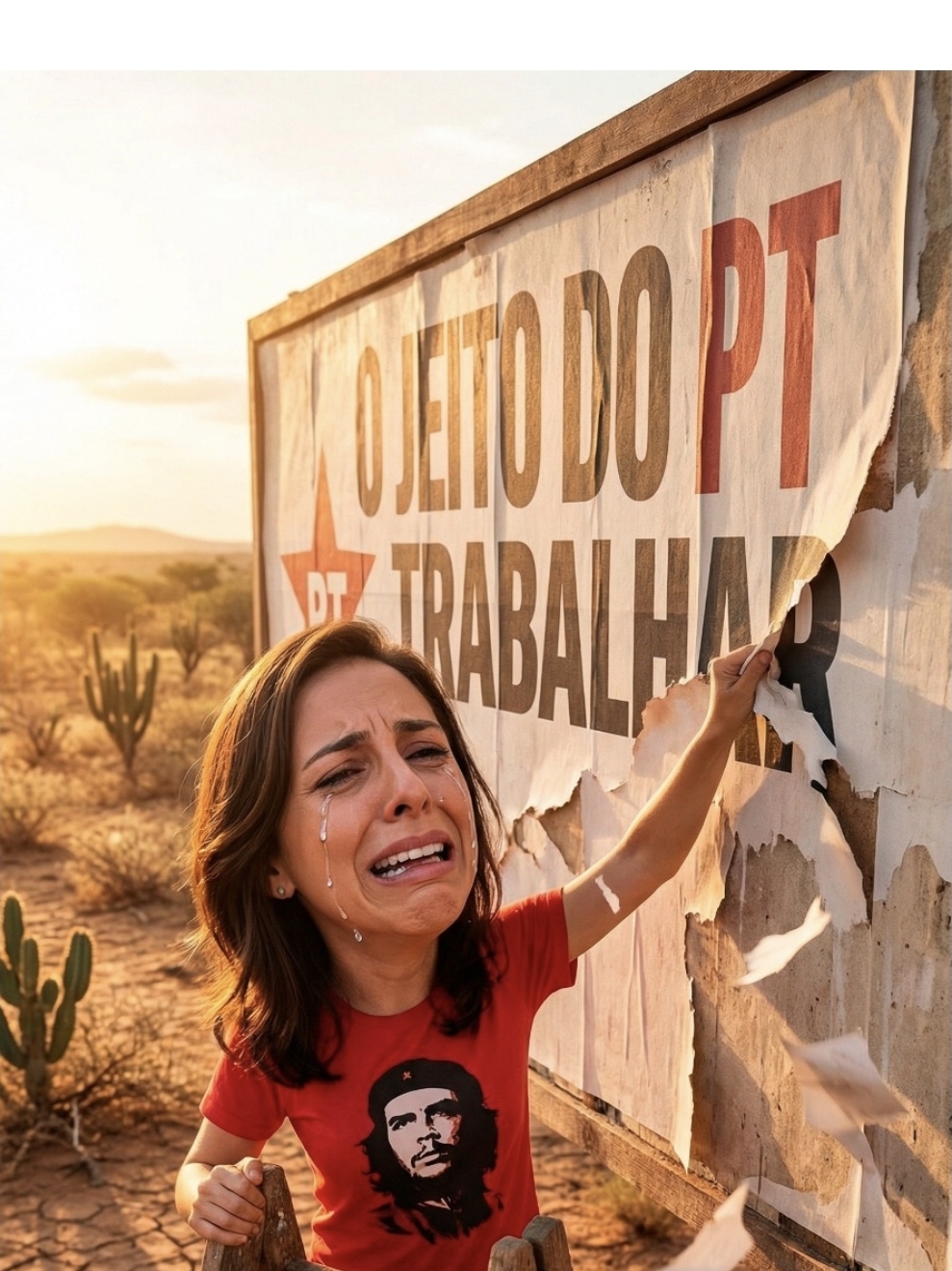 Atendendo a ação de Girão, justiça eleitoral manda retirar outdoors irregulares de Natália Bonavides