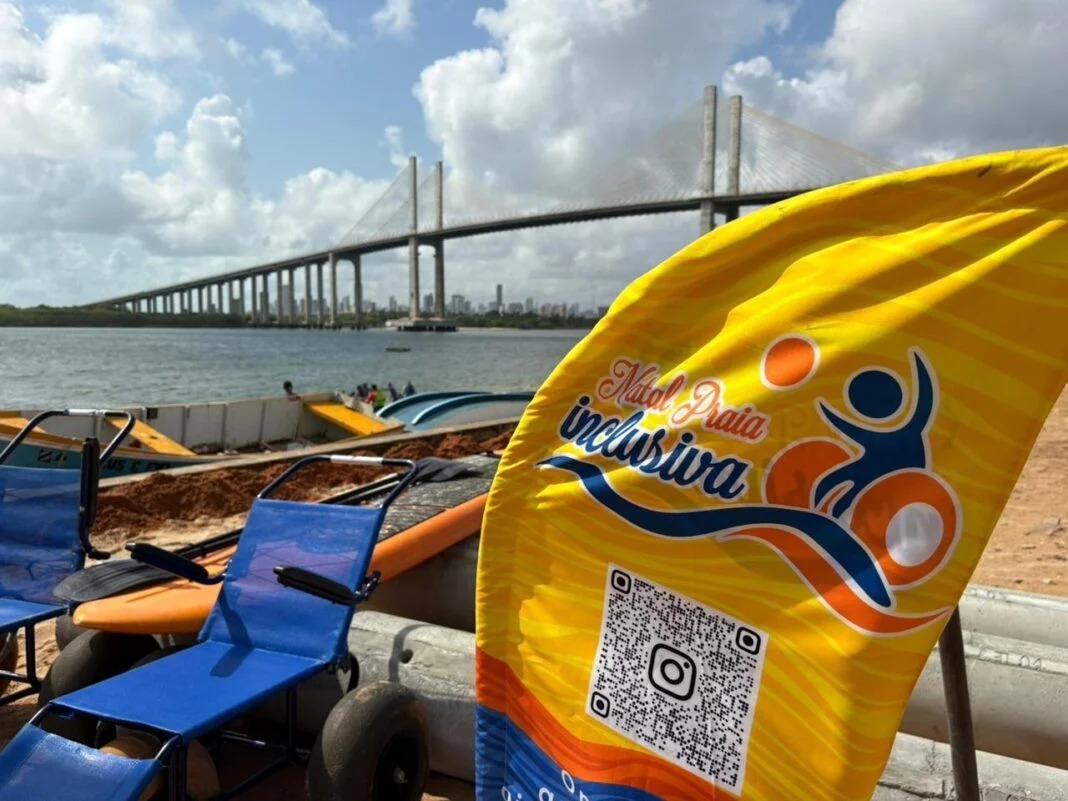 Praia Inclusiva promove manhã de lazer e inclusão na Redinha neste sábado