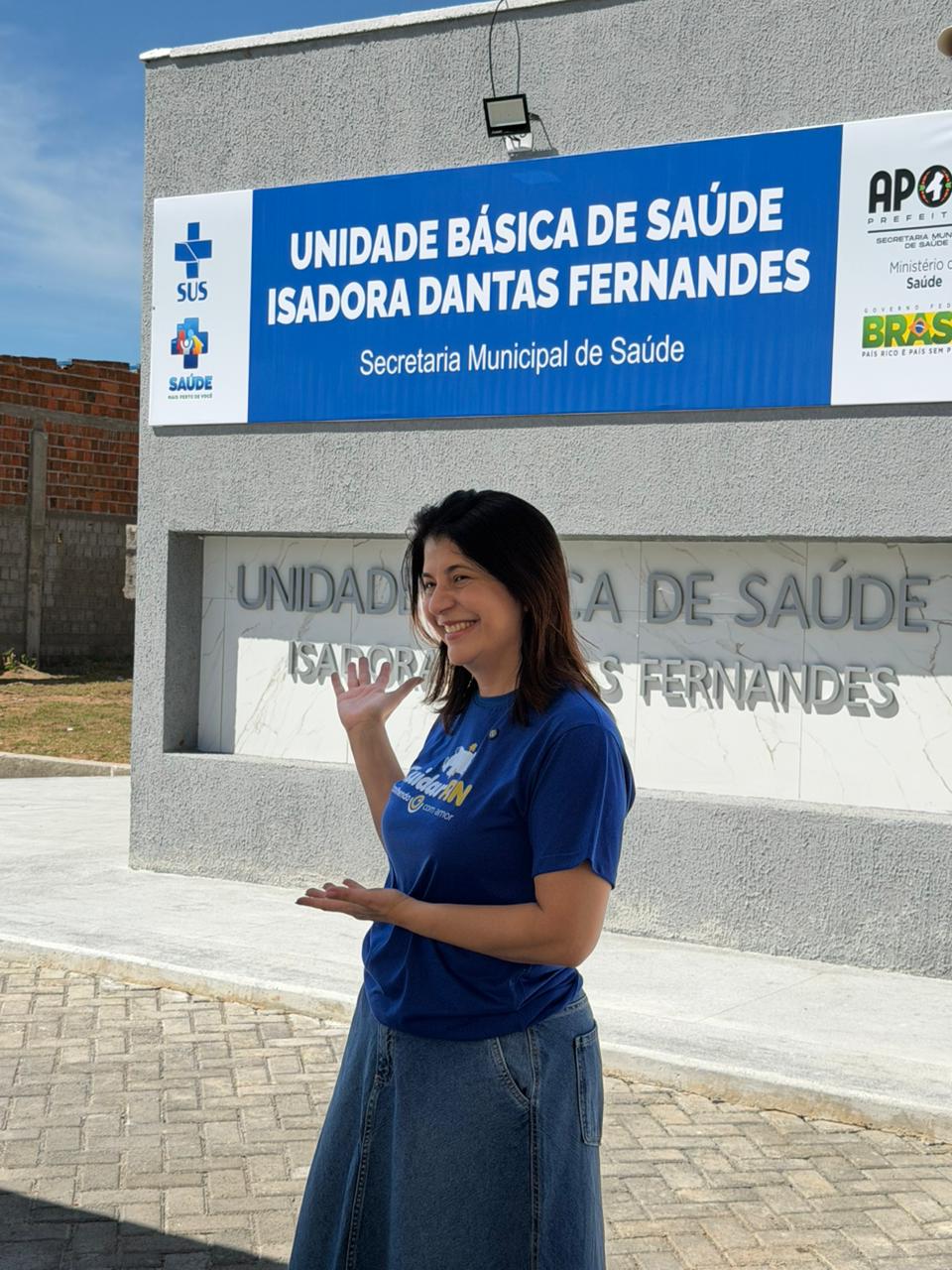 Carla Dickson realiza entrega importante em Apodi e fortalece saúde no RN com ações do programa Cuidar RN