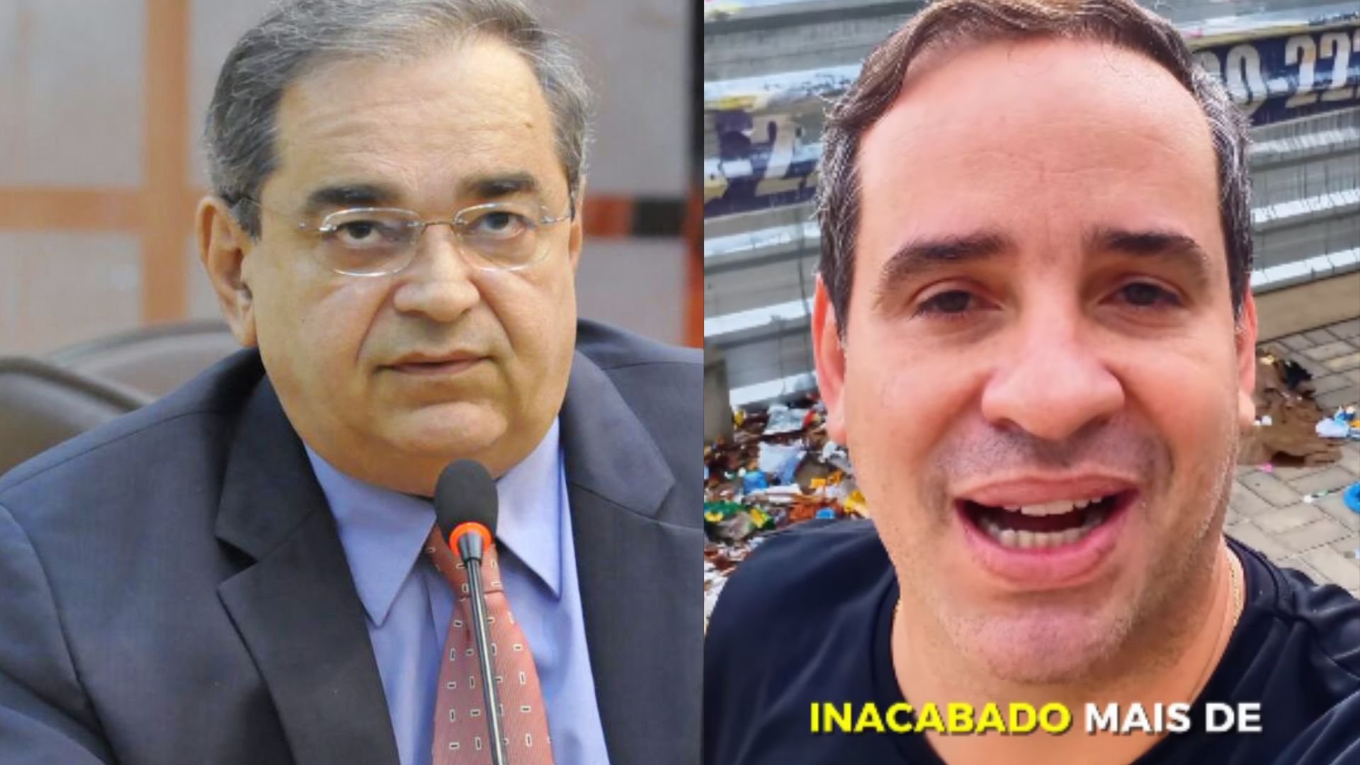 Álvaro Dias e Cadu Xavier trocam acusações pelas redes sociais