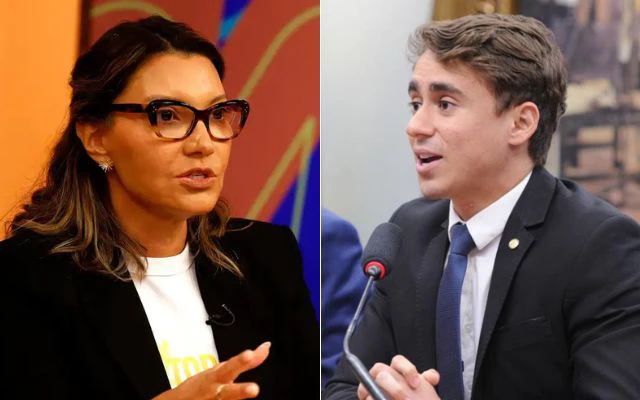 Vídeo de Janja tem 875 mil views; resposta de Nikolas, 21 milhões