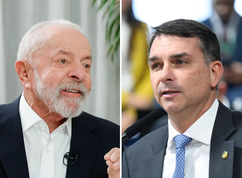 Polymarket já prevê vitória de Flávio contra Lula