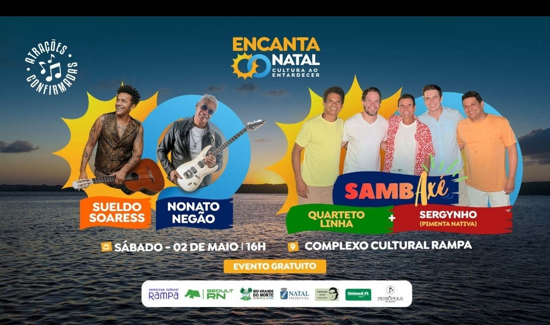 Unimed Natal reforça apoio à cultura no RN e incentiva programação do Encanta Natal na Rampa