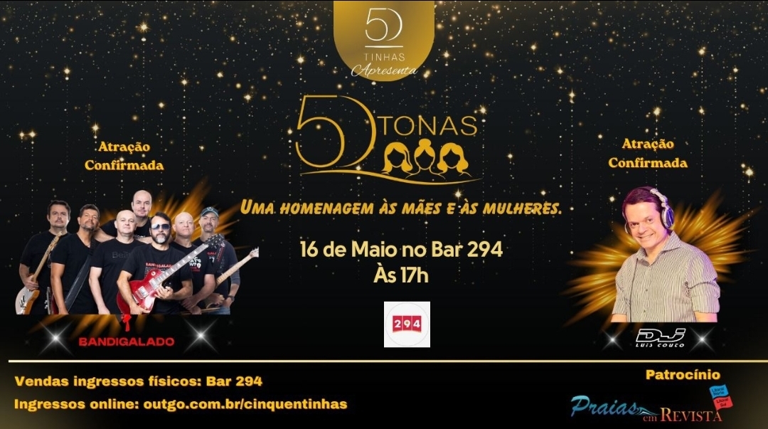 Festa “50tonas” celebra mulheres e promete noite de reencontros em Natal