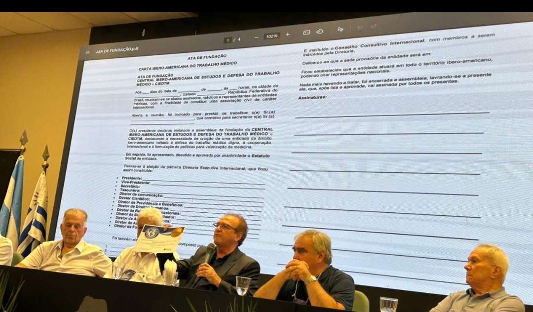 FENAM leva debate sobre trabalho médico à Organização Internacional do Trabalho