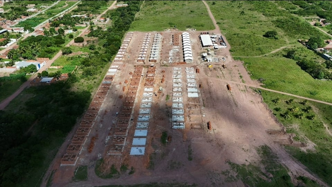 Construção de casas populares avançam em Macaíba