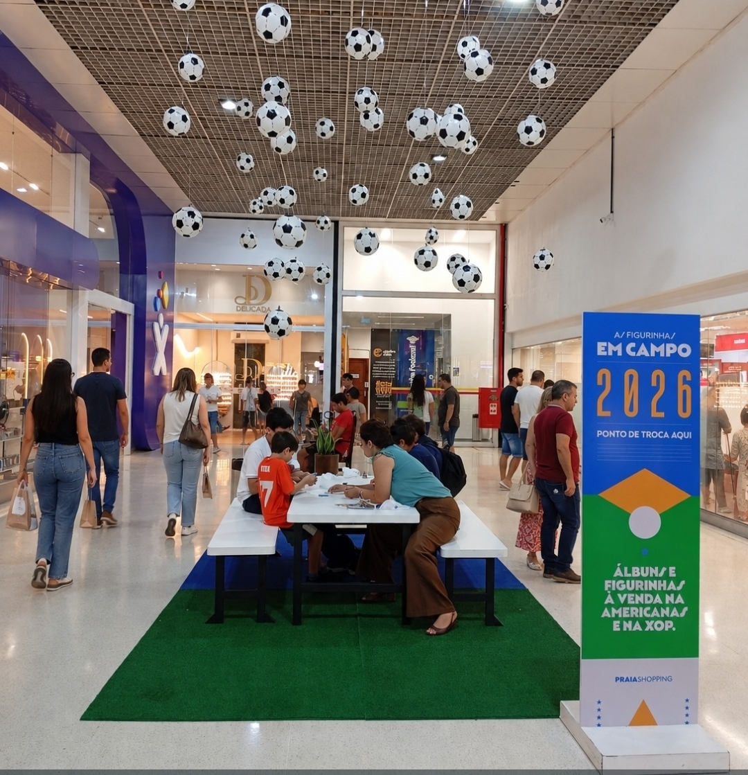 Clima de Copa impulsiona comércio e transforma shopping em ponto de encontro de torcedores
