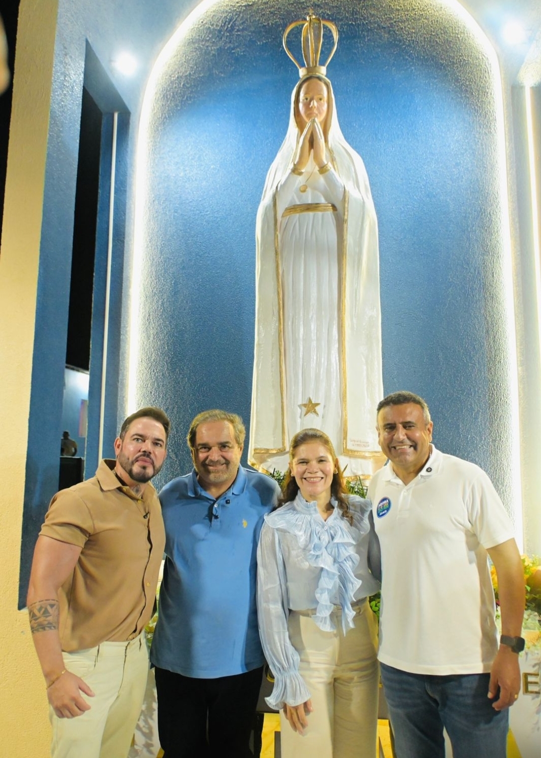 Prefeito de Campo Redondo declara apoio a Álvaro Dias e Babá ao lado da vice-prefeita e dos nove vereadores do município