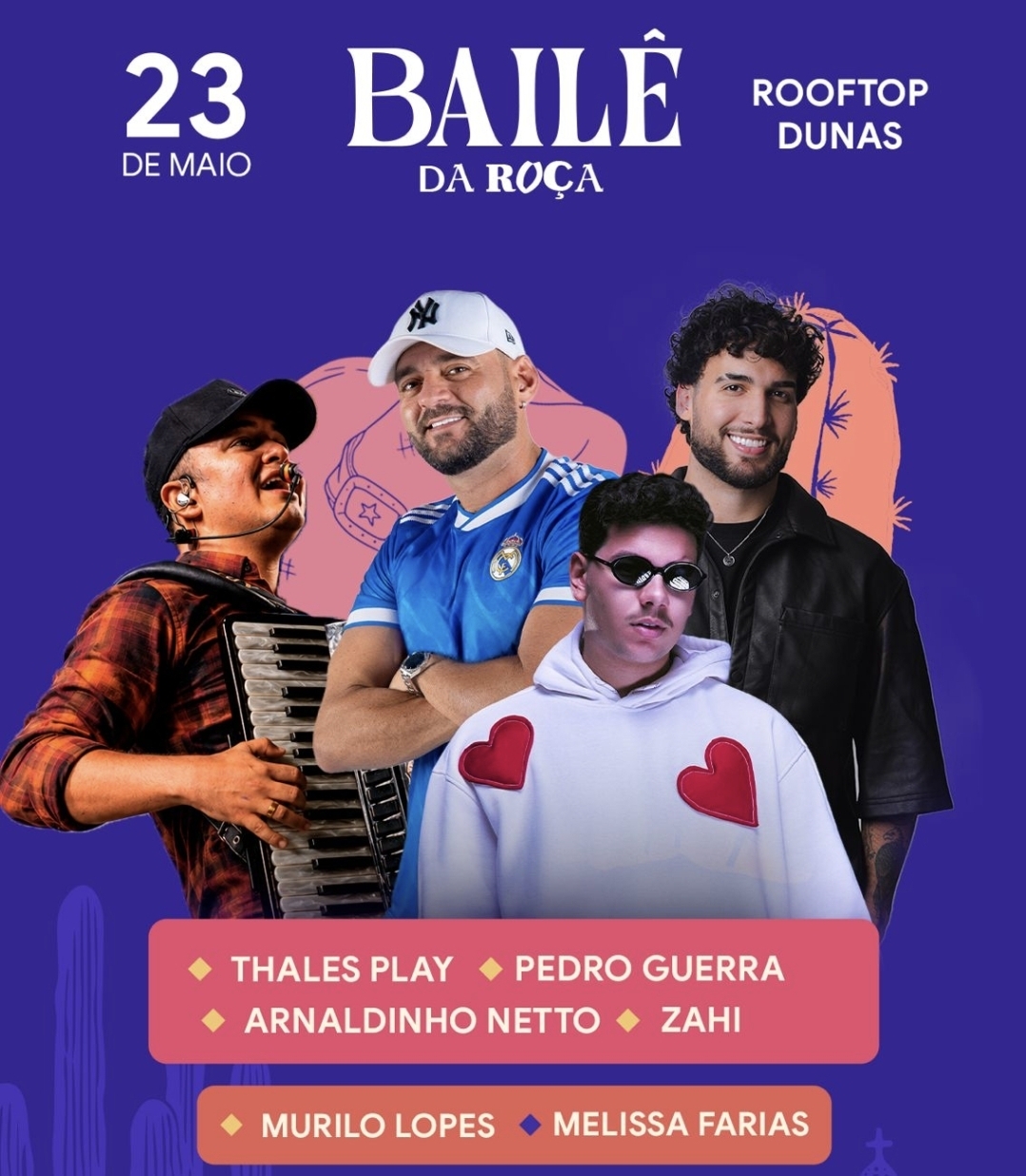 Rooftop Dunas recebe a festa Bailê na Roça