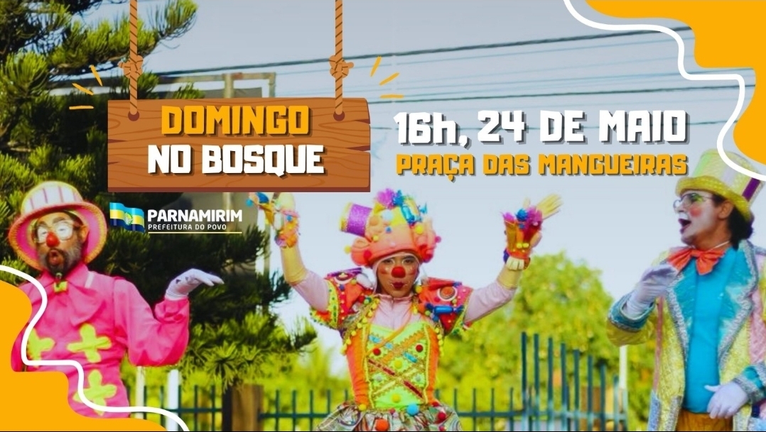 NOVA DATA: Domingo no Bosque chega a Boa Esperança com edição itinerante neste domingo, 24 de maio