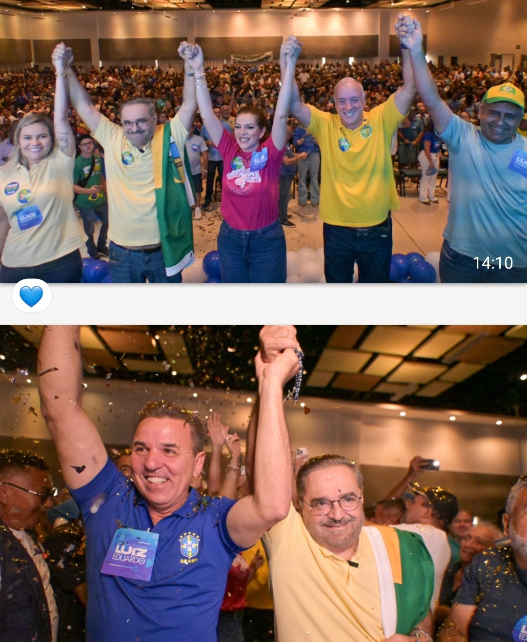 Álvaro Dias prestigia lançamento da pré-candidatura de Luiz Eduardo em evento marcado por grande mobilização popular
