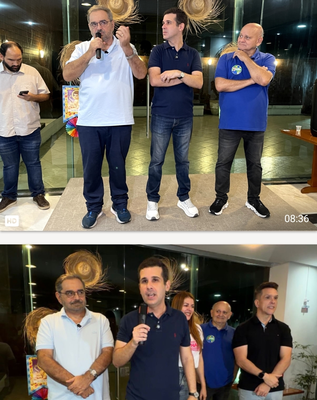 Em encontro junino, Felipe Alves destaca coragem de Álvaro Dias e reforça apoio ao seu projeto para o RN