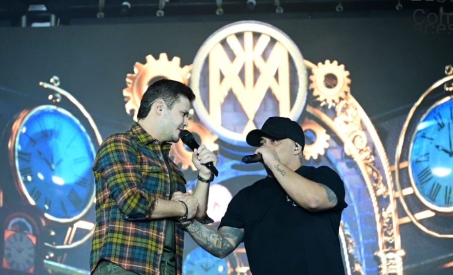 Matheus e Kauan emocionam público na 2ª noite do São João do Assú 2026