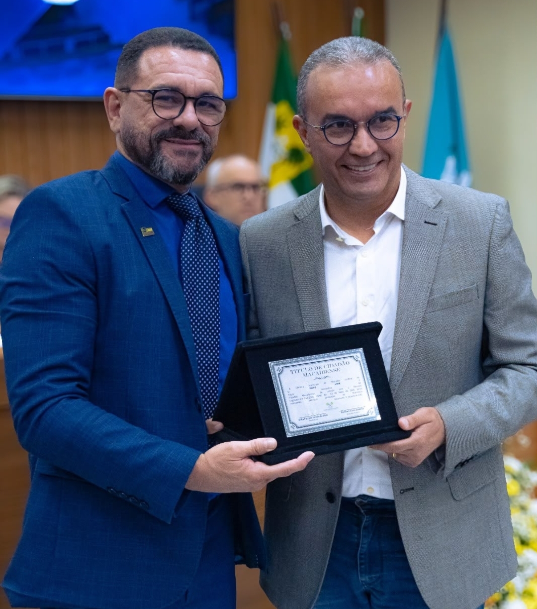 Kelps Lima recebe título de cidadão macaibense
