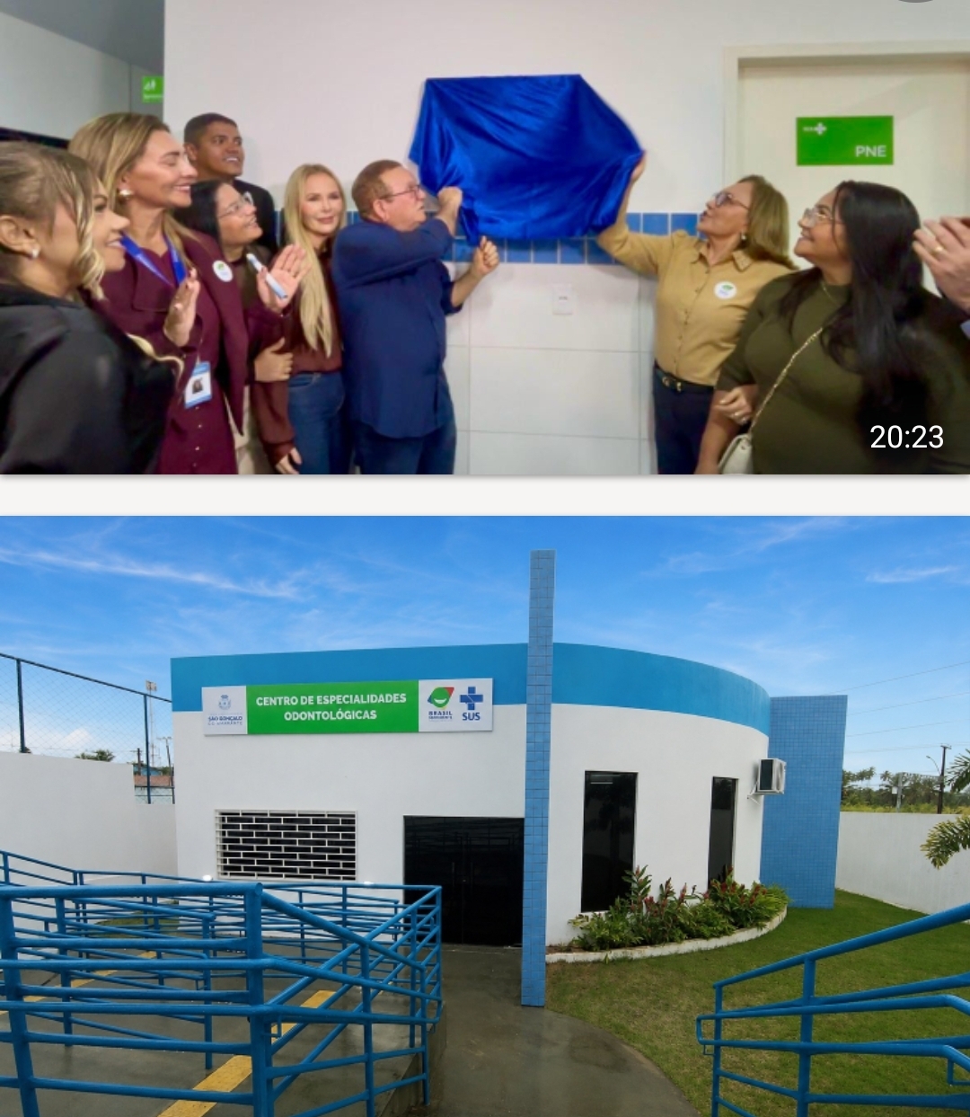 Prefeito Jaime Calado inaugura novo Centro de Especialidades Odontológicas em Regomoleiro