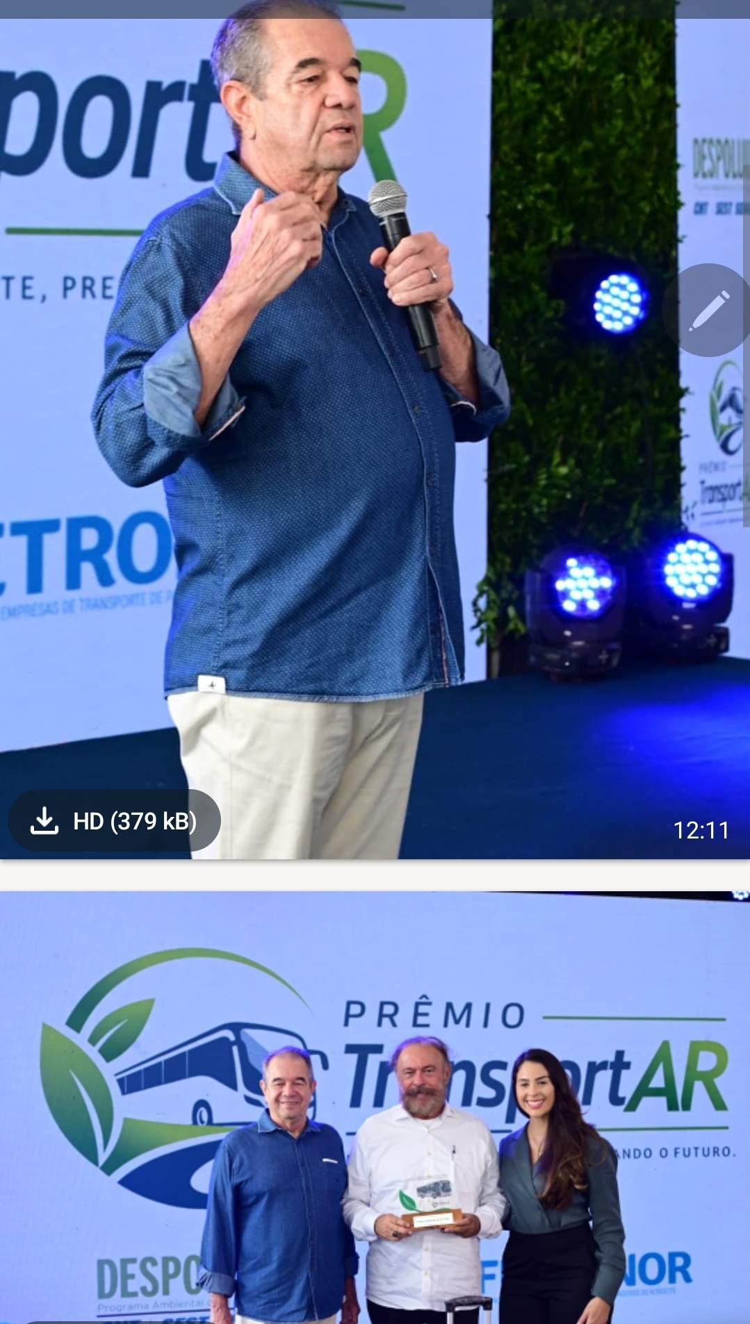 Prêmio TransportAR elege empresas de RN, PB e PE por ações de sustentabilidade no transporte de passageiros