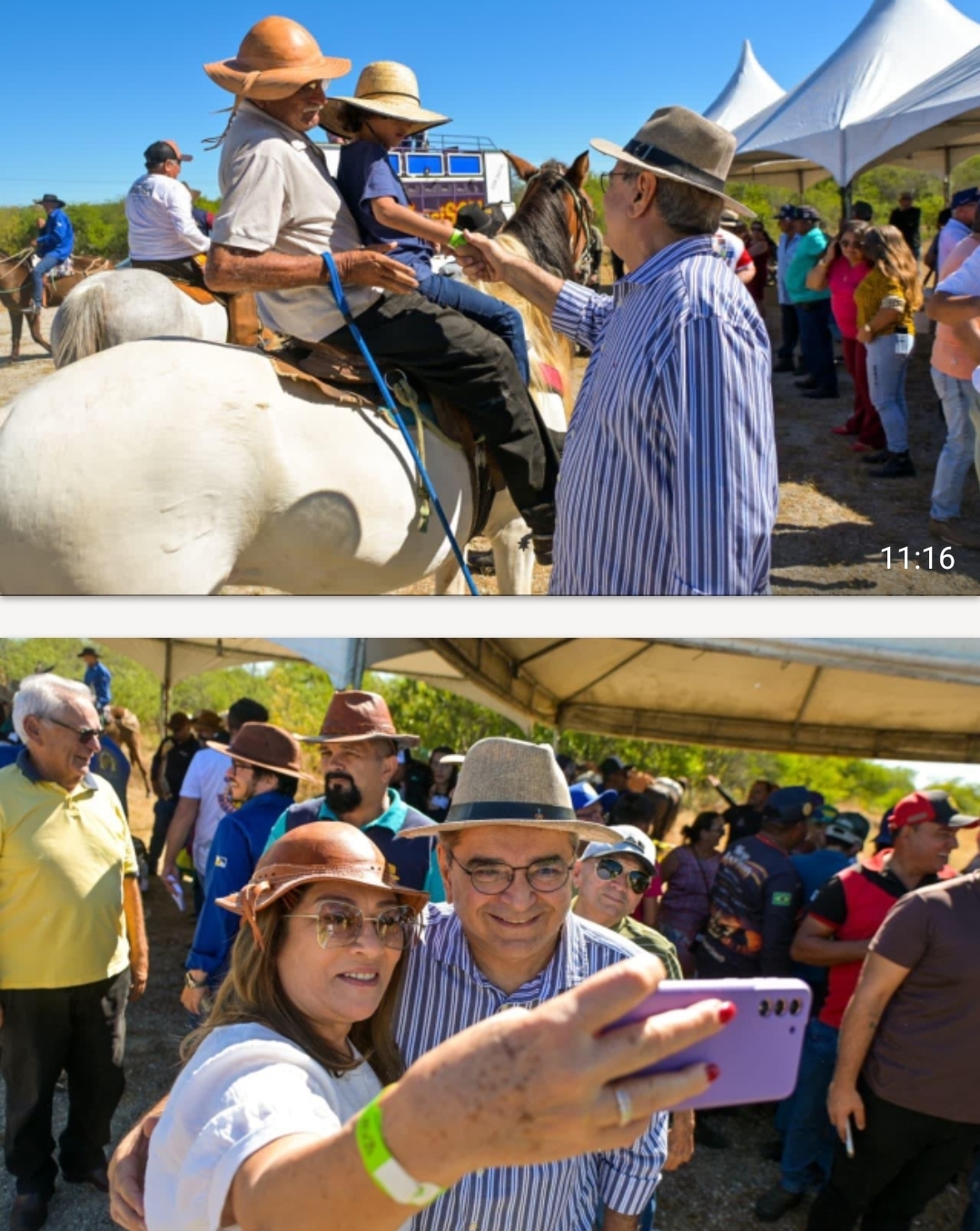 Álvaro Dias  inicia semana participando da 16ª Cavalgada de São João Batista em São João do Sabugi