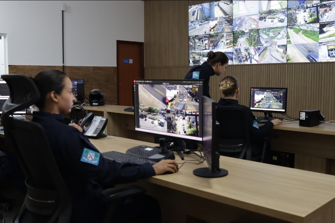 Guardas municipais de Macaíba começam a operar sistema de videomonitoramento do COISP