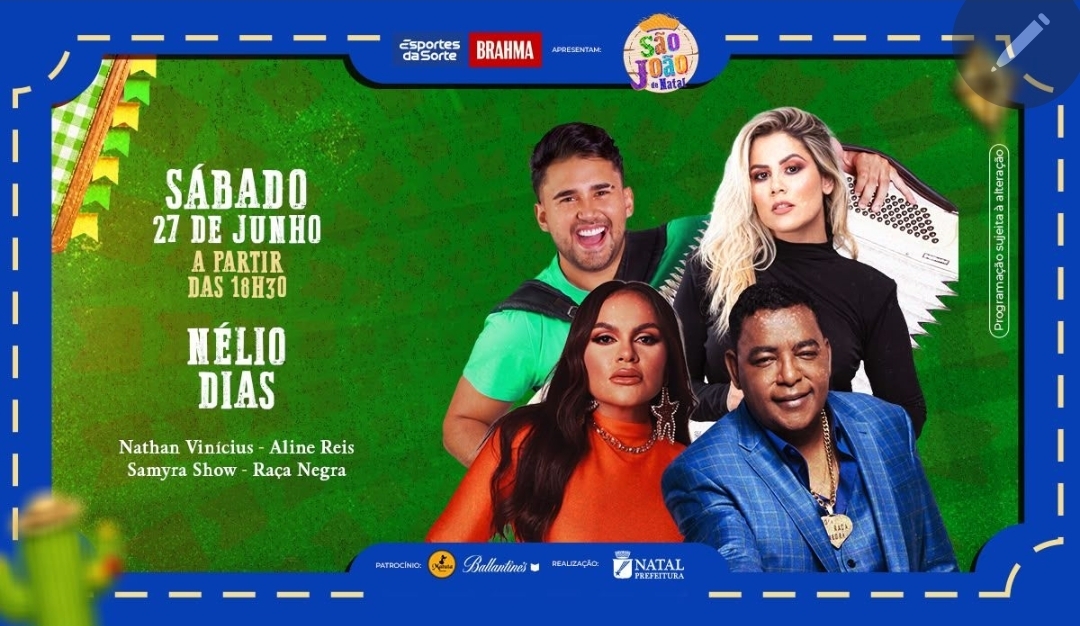 São João de Natal tem Maior Cuscuz do Mundo e grandes shows neste sábado (27)