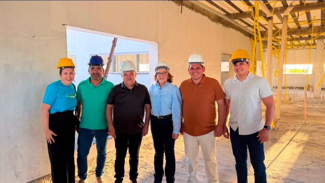 Senadora Zenaide Maia obra de unidade de saúde em Brejinho financiada com emendas parlamentares