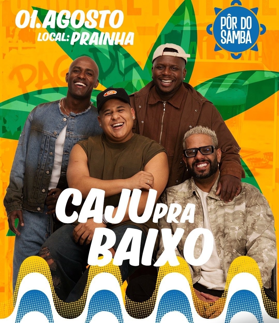 Lote relâmpago de ingressos gratuitos para o Pôr do Samba já está disponível