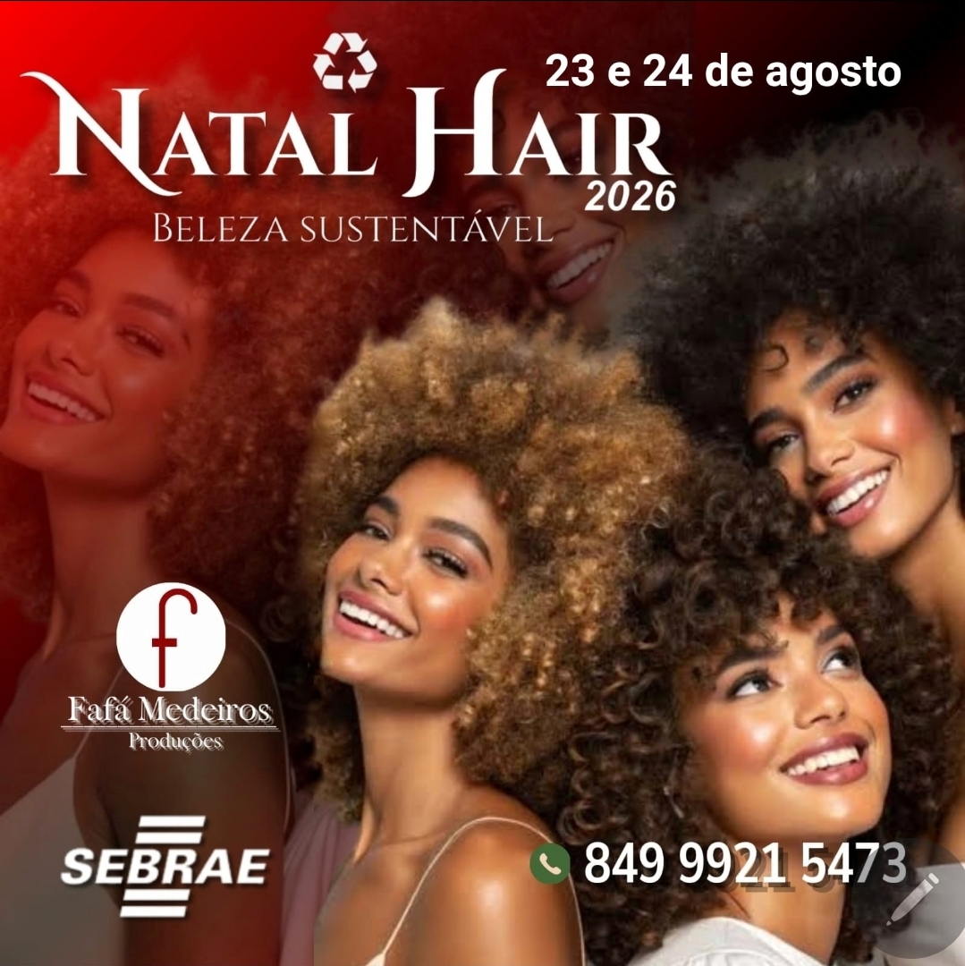 Natal Hair chega à 28ª edição como o terceiro maior evento de beleza do Norte e Nordeste