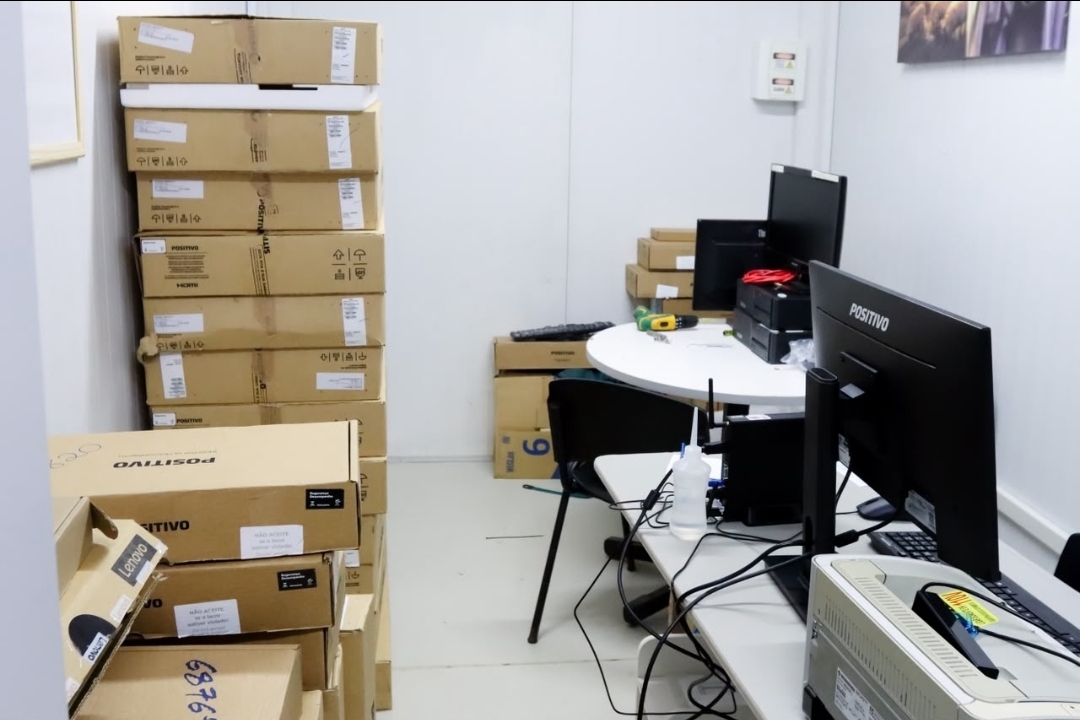 UPA de Parnamirim recebe novos equipamentos para implantação do prontuário eletrônico