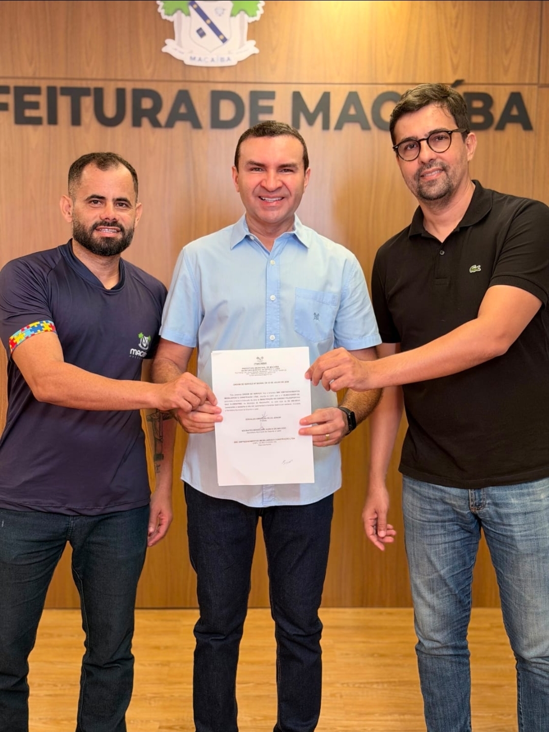 Prefeitura de Macaíba autoriza reforma completa do Ginásio Davi Florentino, na Vila São José