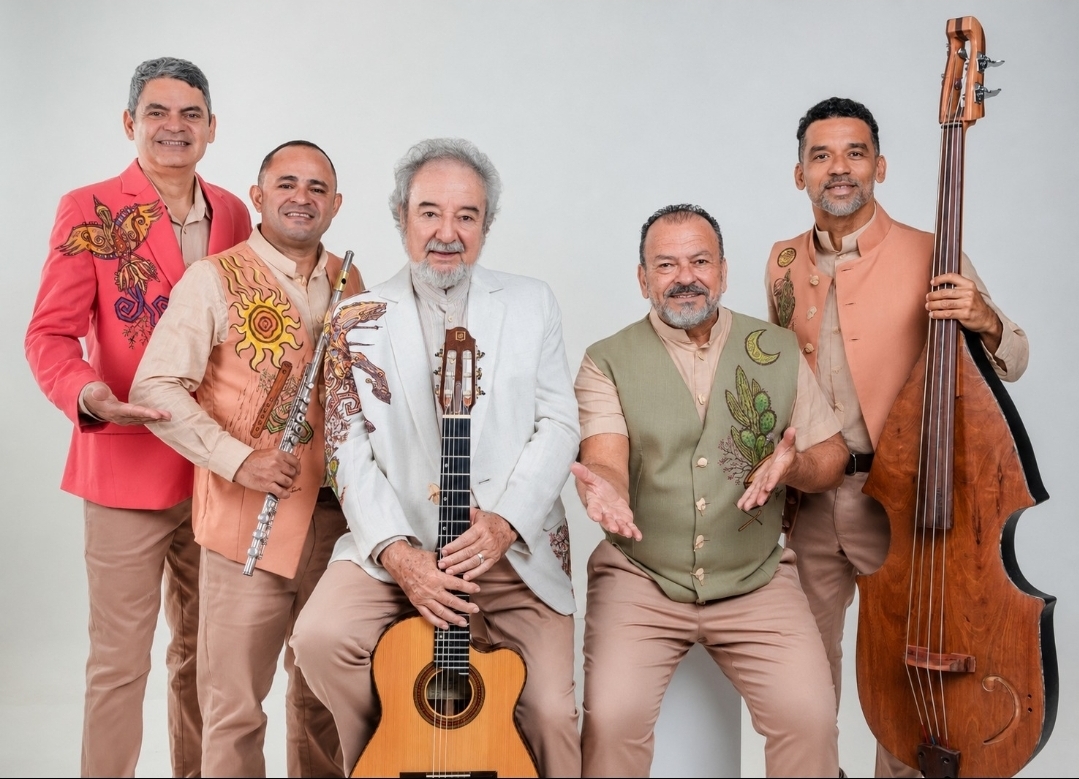 Quinteto Violado retorna a Natal com show da turnê “Sertão”