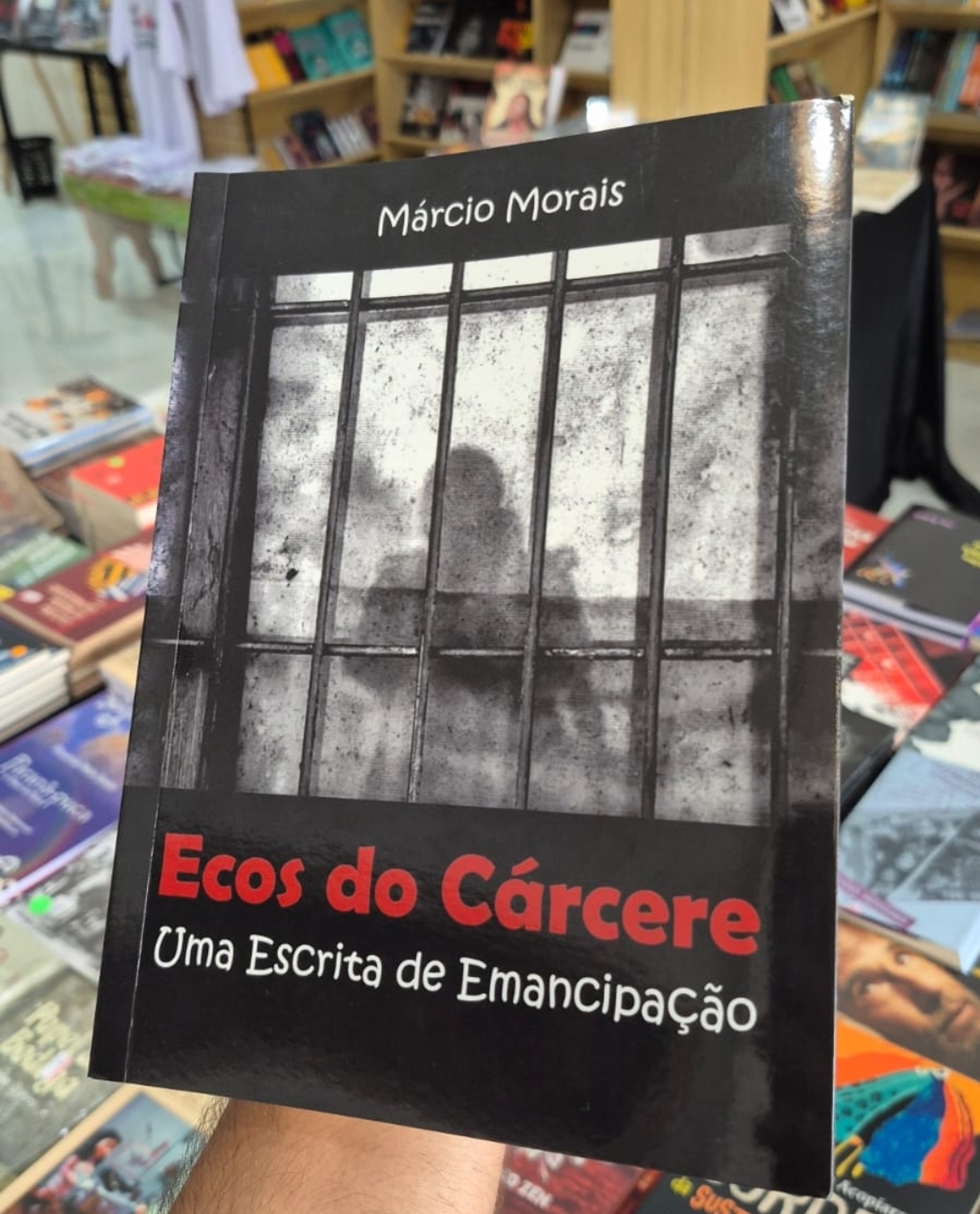Edição impressa de "Ecos do Cárcere" amplia circulação da obra e chega à Livraria Manimbu, em Natal