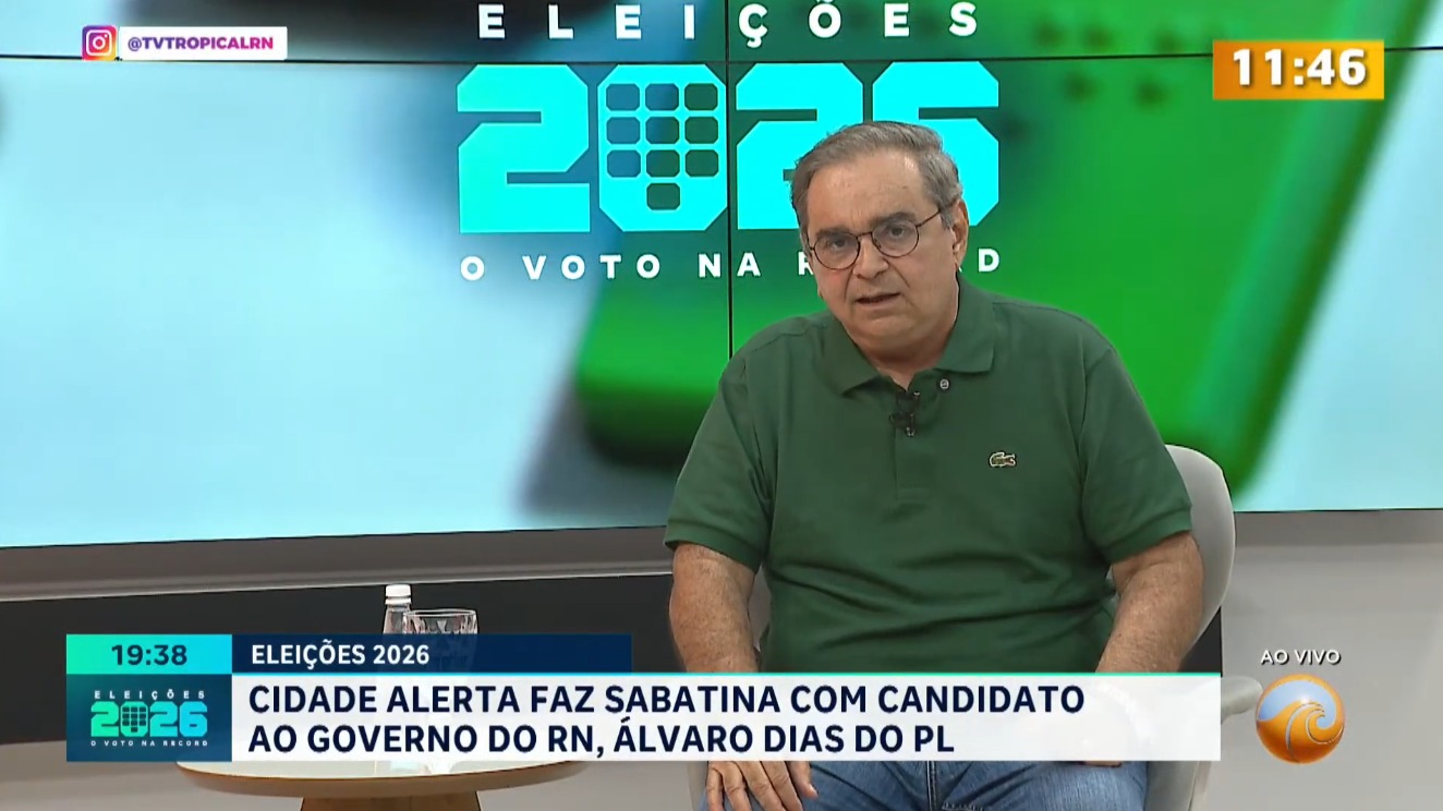 Álvaro Dias revela que Hospital Municipal de Natal vai funcionar em até 15 dias