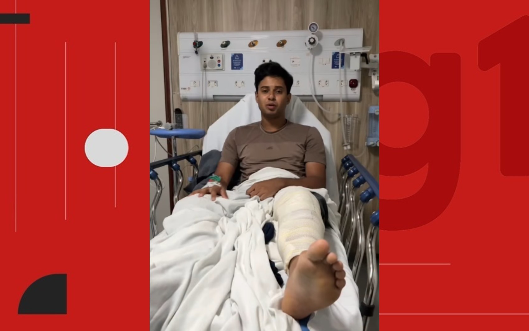 Estudante aprovado em 1º na USP é internado na UTI após cirurgia