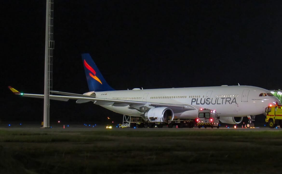 Airbus A330-200 da Plus Ultra realiza pouso de emergência em Natal