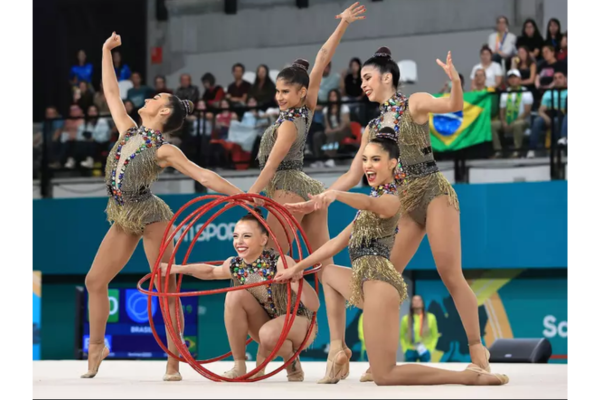 Natal é sede do Brasileiro de Ginástica Rítmica com a presença de estrelas do esporte