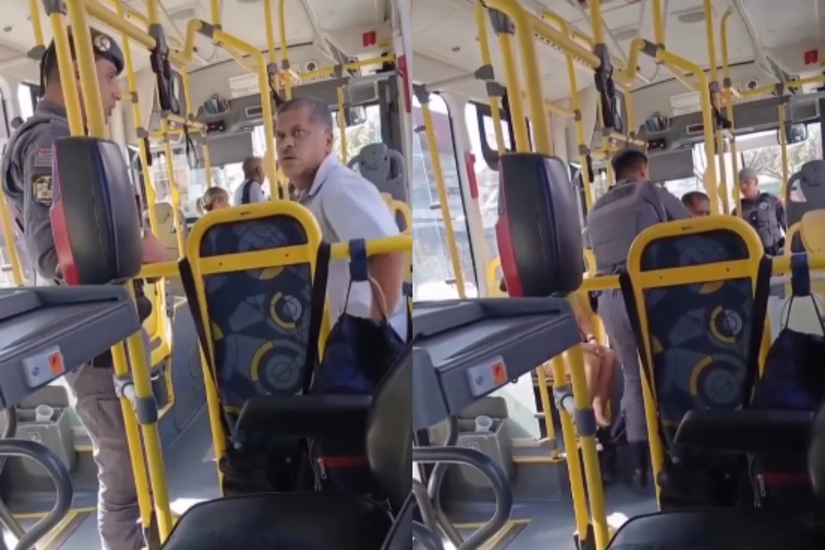 PM retira motorista de ônibus à força após buzina em São Paulo