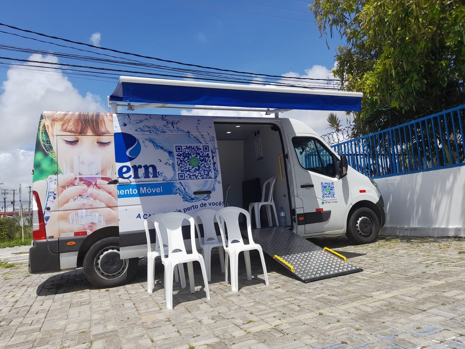 Unidades móveis da Caern levam serviços comerciais ao Seridó, Baraúna e Riachuelo