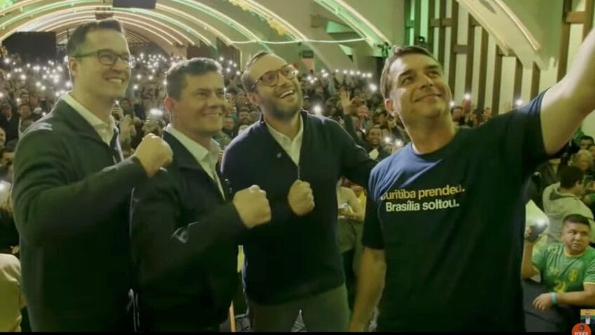 -Sergio Moro e Deltan Dallagnol lançam chapa com PL e Novo no Paraná
