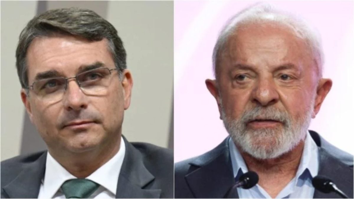 Real Time Big Data: Flávio Bolsonaro lidera intenções de voto contra Lula em SP