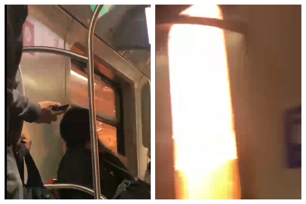 Veja o vídeo: passageiros vivem momentos de pânico após explosão e incêndio em trem da Linha 12-Safira