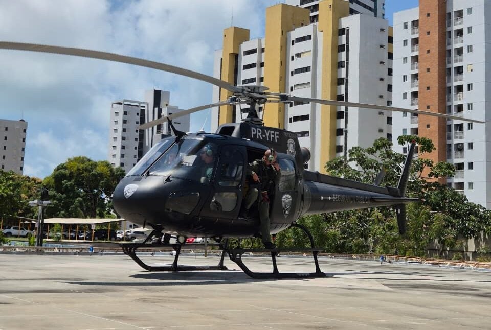 Helicóptero Potiguar 01 realiza transporte urgente de órgão para transplante