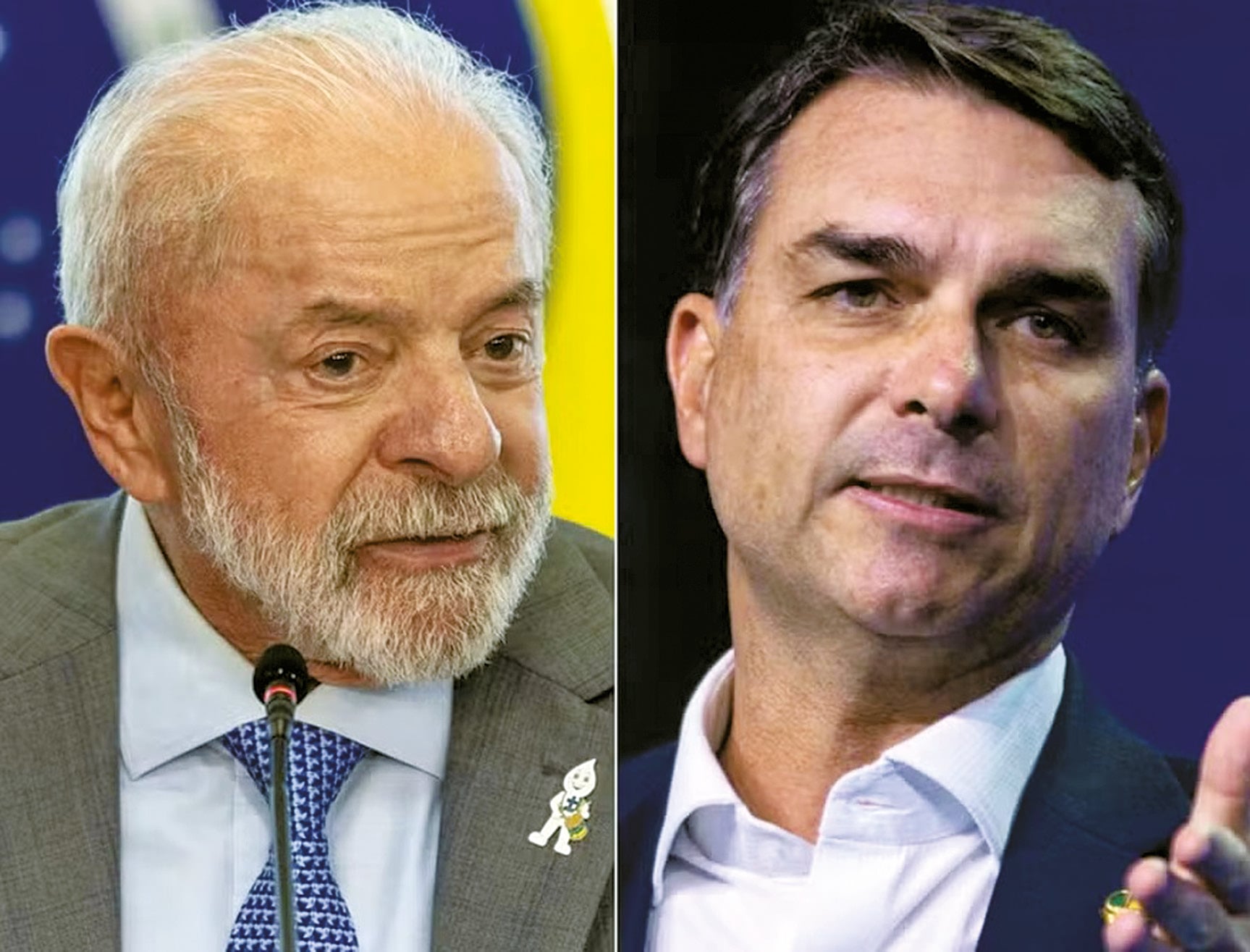 Lula e Flávio Bolsonaro empatam com 35% em cenário de primeiro turno em SP, aponta Datafolha