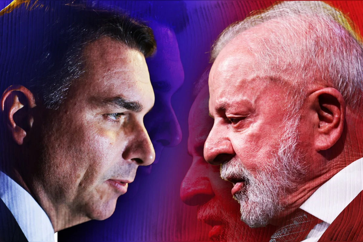 Disputa presidencial entre Lula e Flávio Bolsonaro mostra equilíbrio nos maiores colégios eleitorais