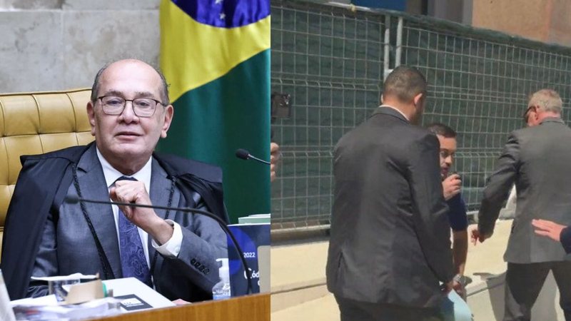 Gilmar Mendes é abordado e criticado em Lisboa por jornalista português sobre atuação do STF