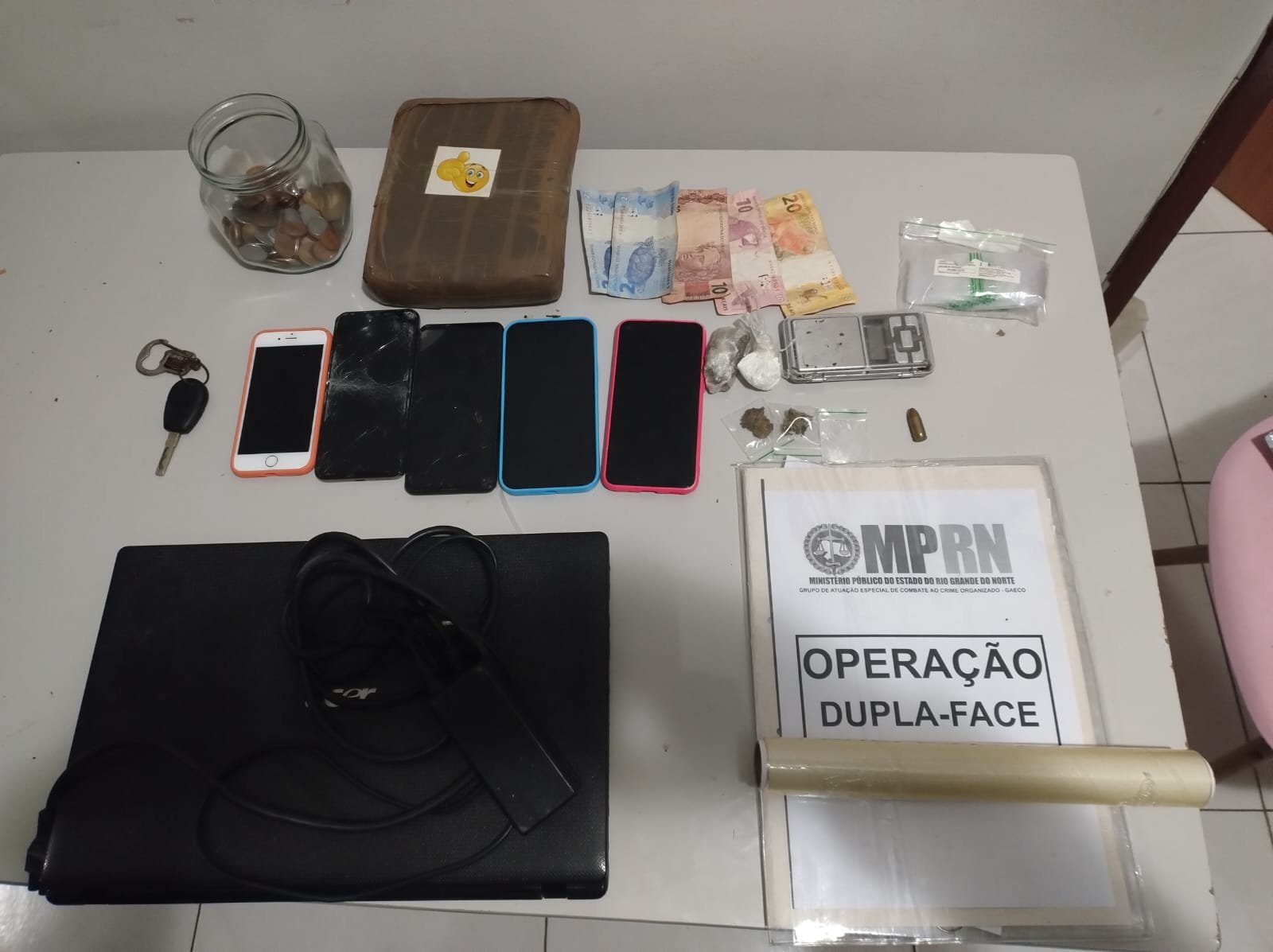 MPRN deflagra operação Dupla Face contra tráfico e lavagem de dinheiro na Grande Natal